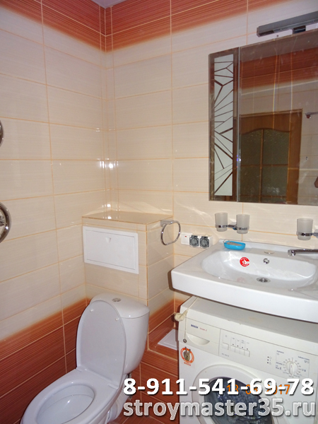 Ремонт ванной комнаты в Вологде